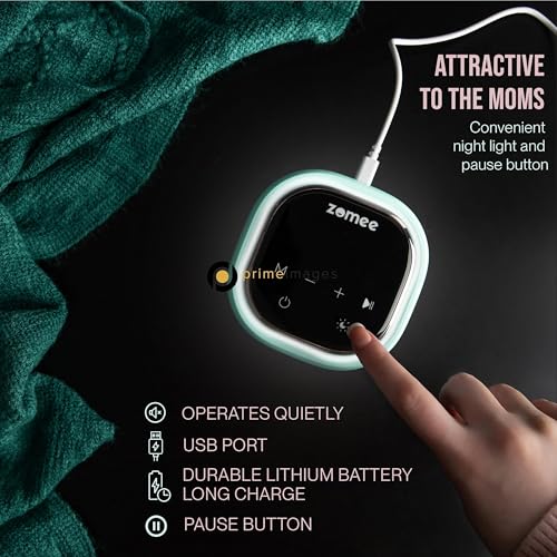 Zomee El extractor de leche eléctrico doble Z2 incluye: toal