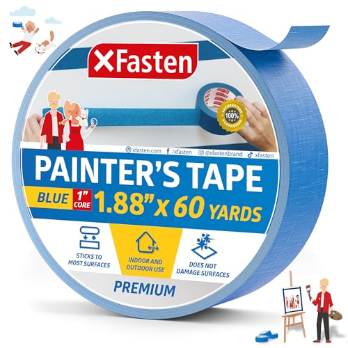 XFasten Blue Painters Tape - 1.88 pulgadas x 60 yardas, cint