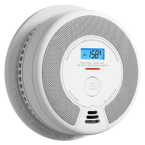 X-Sense Detector de alarma de monóxido de carbono y humo com