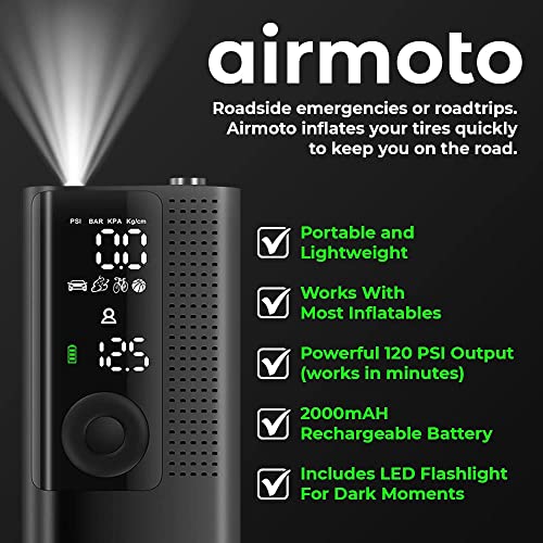 Airmoto Paquete de funda de transporte - Inflador de neumáti