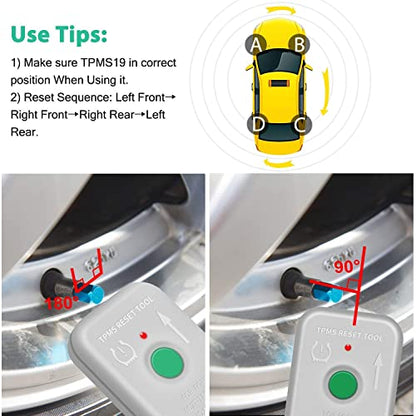 TPMS19 TPMS Herramienta de reinicio de sensor de reaprendiza