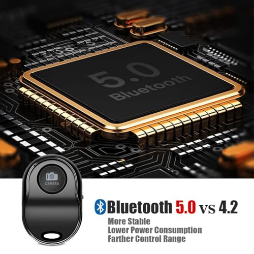 [Actualizado] Obturador remoto Bluetooth 5.0 para iPhone y c