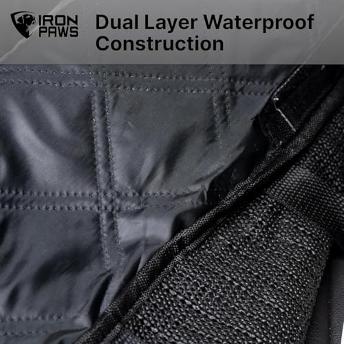 Funda de asiento de coche para perro con protector de arañaz