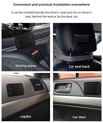 YAKEFLY Organizador de bolsillo lateral para asiento de auto
