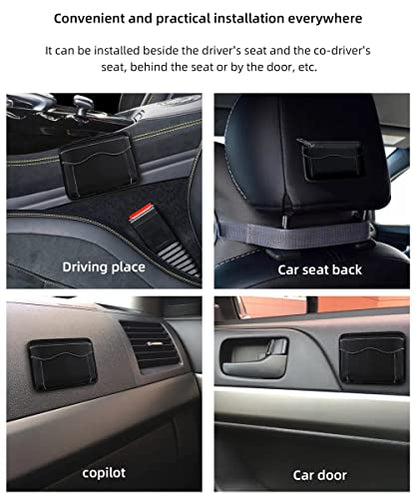 YAKEFLY Organizador de bolsillo lateral para asiento de auto