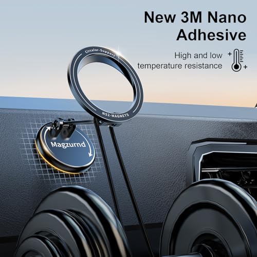 Soporte para automóvil MagSafe, 17 imanes ultra fuertes, sop