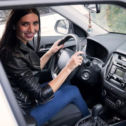 FAVOMOTO Botella difusora de coche de 0.2 onzas líquidas, di