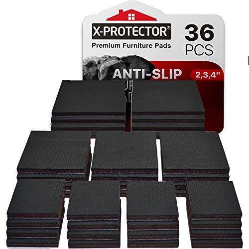 X-PROTECTOR - Almohadillas antideslizantes para muebles, paq