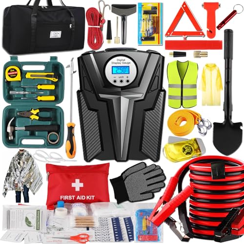 kewen Kit de emergencia para automóvil, asistencia en carret