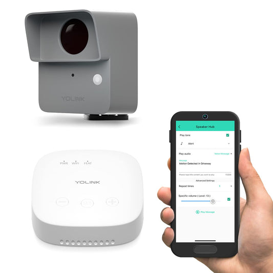 YoLink LoRa - Kit de inicio inteligente con sensor de movimi