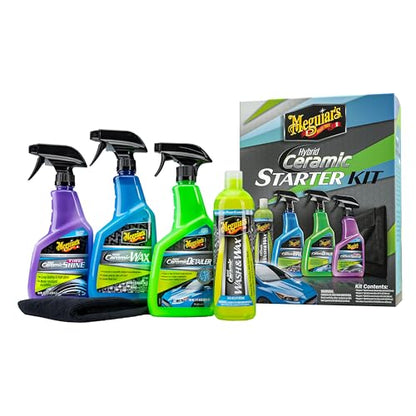 Meguiar's Kit de inicio de cerámica híbrida – Kit de detalle