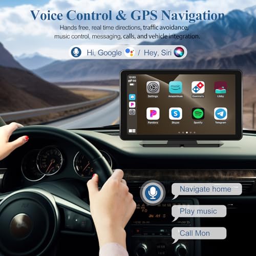 Pantalla portátil Apple Carplay para automóvil, Apple Carpla