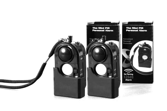 Mini alarma portátil con detector de movimiento + sirena de