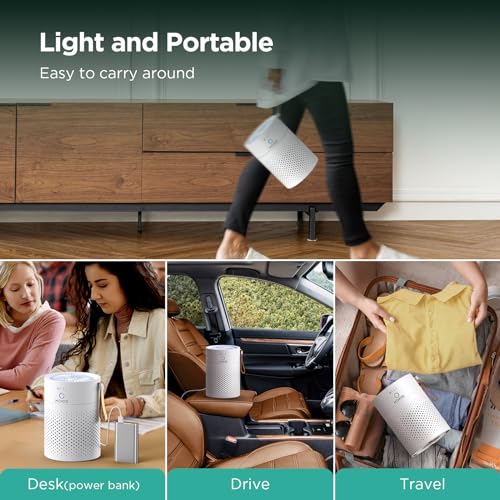Purificadores de aire para dormitorio y hogar, KOIOS H13 Tru