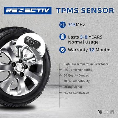 Sensores TPMS, 42607-33021 compatibles con Toyota Lexus Scio