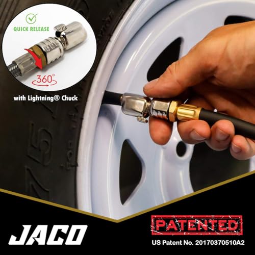 JACO FlowPro 2.0 - Inflador digital de neumáticos con manóme