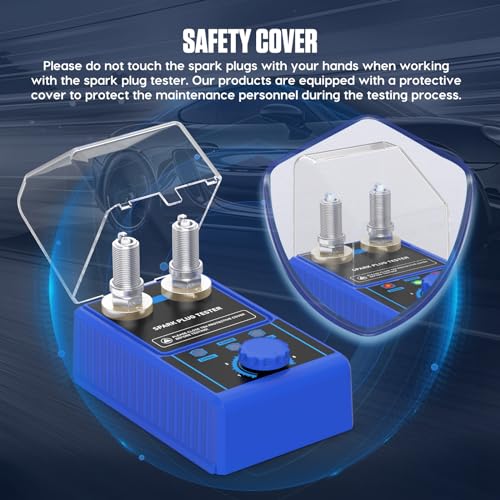 PLAYOCCAR Probador de bujías de 110 V, detector de enchufe d