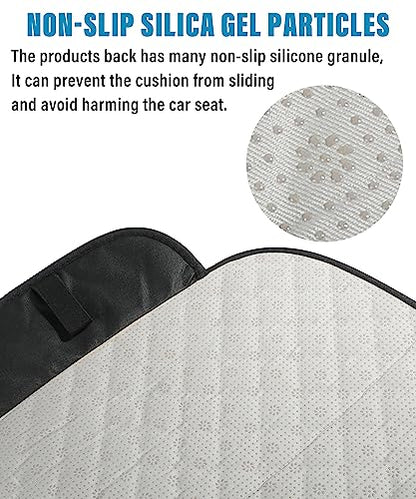 Zlirfy - Funda para asiento de automóvil, cómodo cojín para