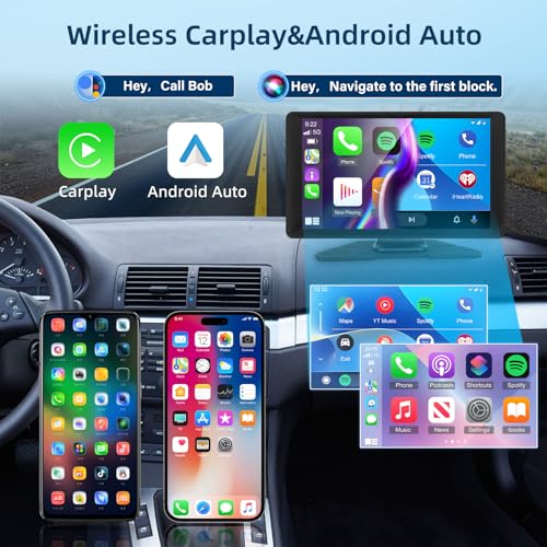 Pantalla inalámbrica Carplay para coche – Pantalla táctil po