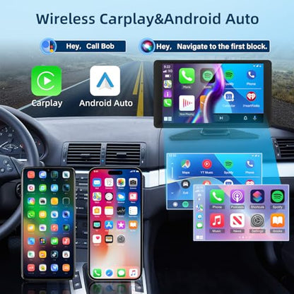 Pantalla inalámbrica Carplay para coche – Pantalla táctil po