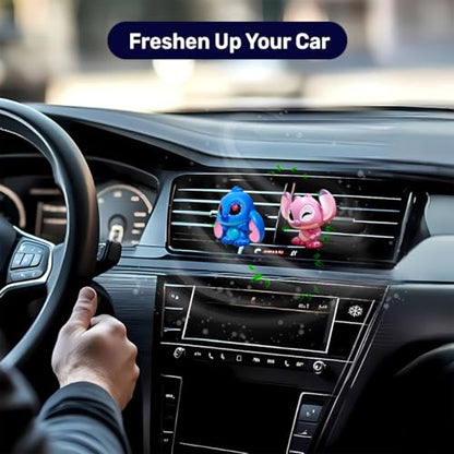 Ambientador de coche de resina 3D con clips de ventilación p