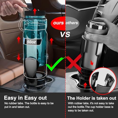 Paquete de 2 expansores de portavasos de automóvil, adaptado