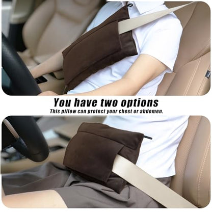 Almohada de cinturón de seguridad súper suave, almohada para