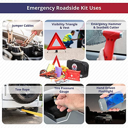 Kit de emergencia para automóvil de asistencia en carretera,