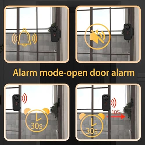 Alarma antirrobo para bicicleta con control remoto, 113 db,