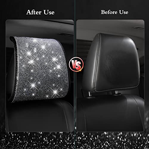 2 fundas para reposacabezas de automóvil para mujeres y niña