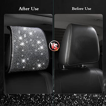 2 fundas para reposacabezas de automóvil para mujeres y niña