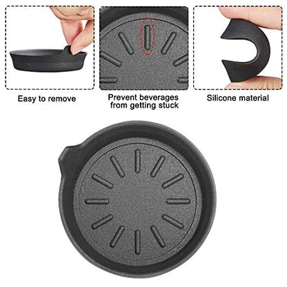 WINKA 4 posavasos universales de silicona para portavasos de