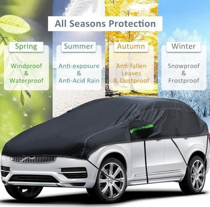 Cubierta universal para SUV MPVHalf Car impermeable para tod