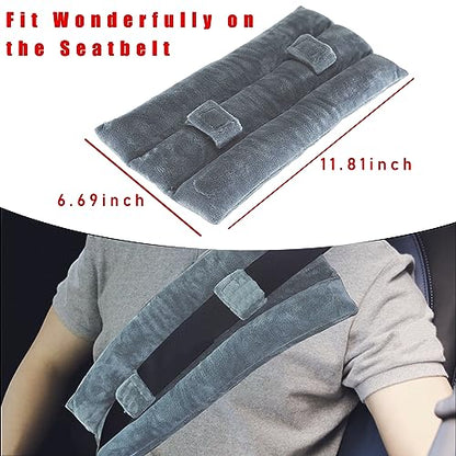 Ziciner Almohadas de cinturón de seguridad para mastectomía,