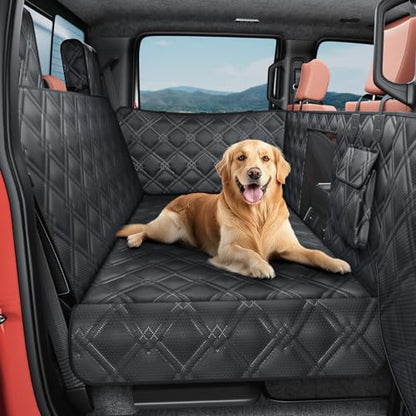 Extensor de asiento trasero de camión para perros, funda imp