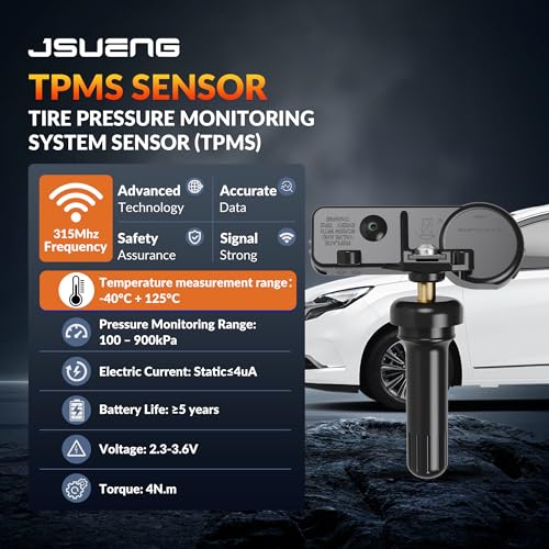 Sensor TPMS Subaru, monitor de presión de neumáticos de 315