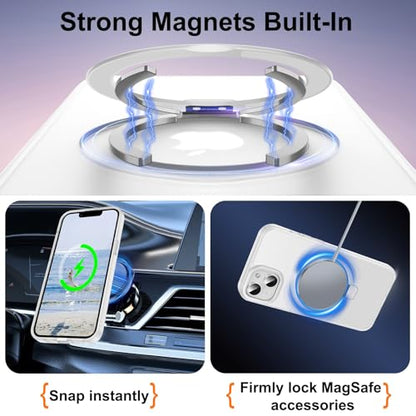 ZHK Funda magnética compatible con iPhone 14 con soporte de