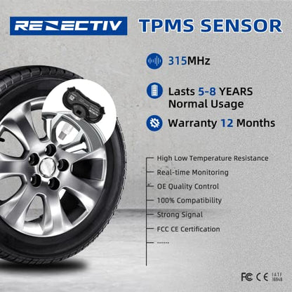 Sensor TPMS, sensores de monitor de presión de neumáticos de