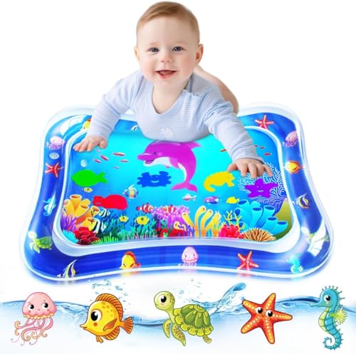 ZMLM Tapete de agua para bebé boca abajo, tapete de juego de agua para