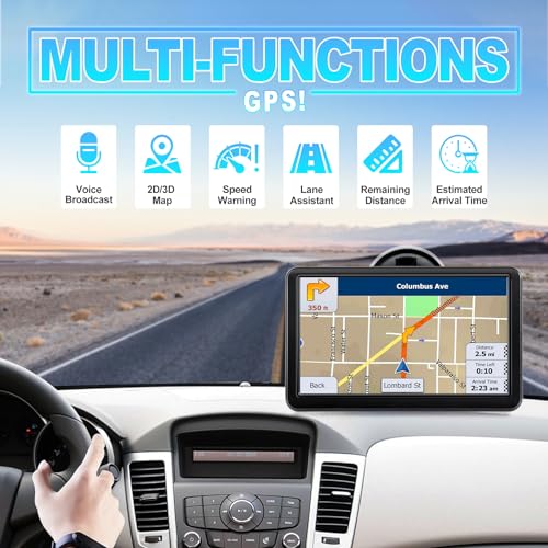 Navegador GPS para automóvil, América del Norte Mapas de la