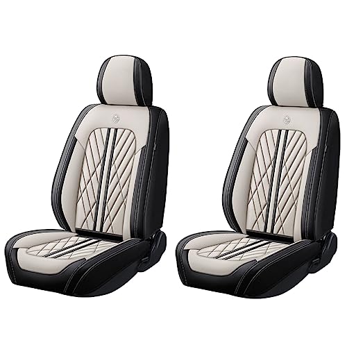 Juego de fundas de asiento de automóvil de piel de napa impe