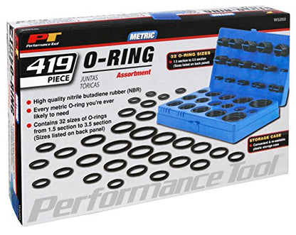 Performance Tool Surtido de juntas tóricas métricas W5203 co