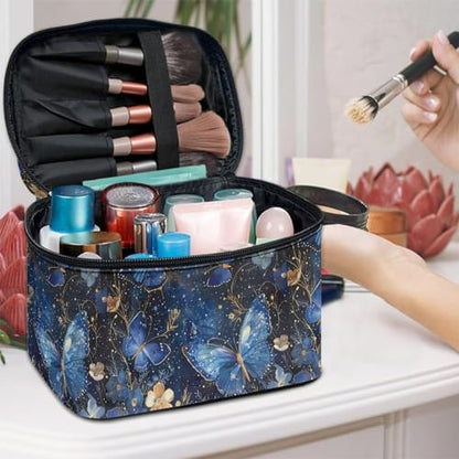 Flashideas Bolsa de maquillaje, bolsa organizadora de maquil