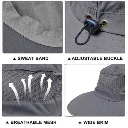 ZOORON Sombreros de sol para hombres y mujeres, sombrero de