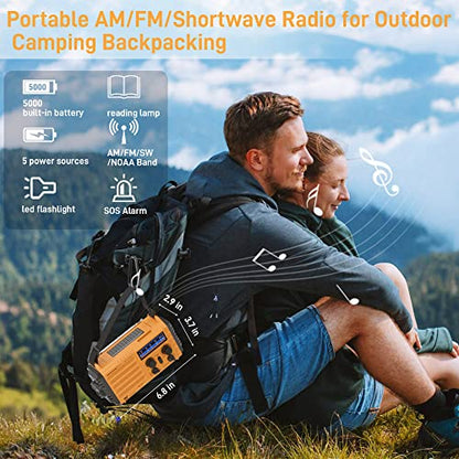 Radio de emergencia con alerta meteorológica NOAA, radio AM/