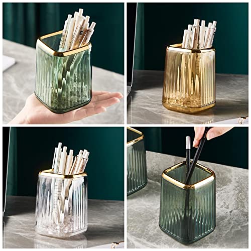 DASITON Organizador de brochas de maquillaje, soporte cuadra