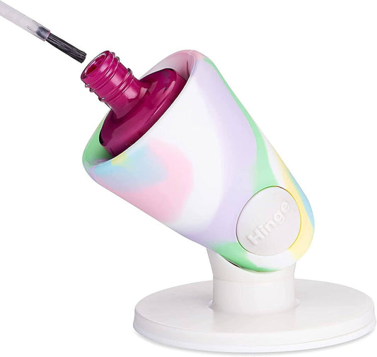tweexy Hinge Untippable Nail Polish Bottle Holder | Anti-Spi