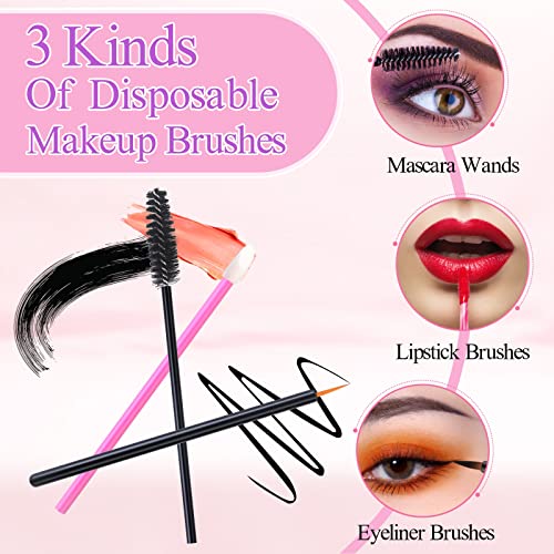 248 aplicadores de maquillaje desechables con soplos triangu