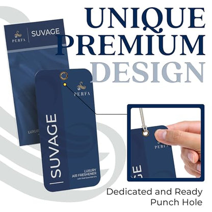 Savage - Ambientador de tarjetas desechables para hombres |