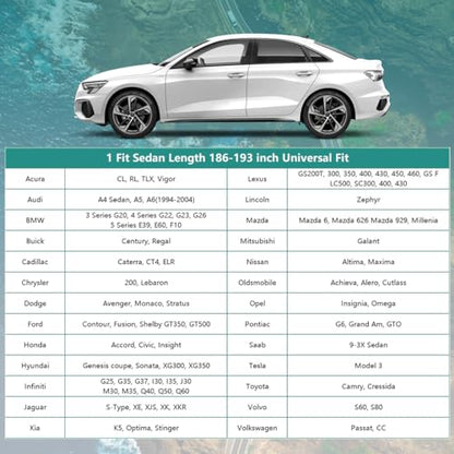 Cubierta de automóvil de 16 capas impermeable para todo tipo